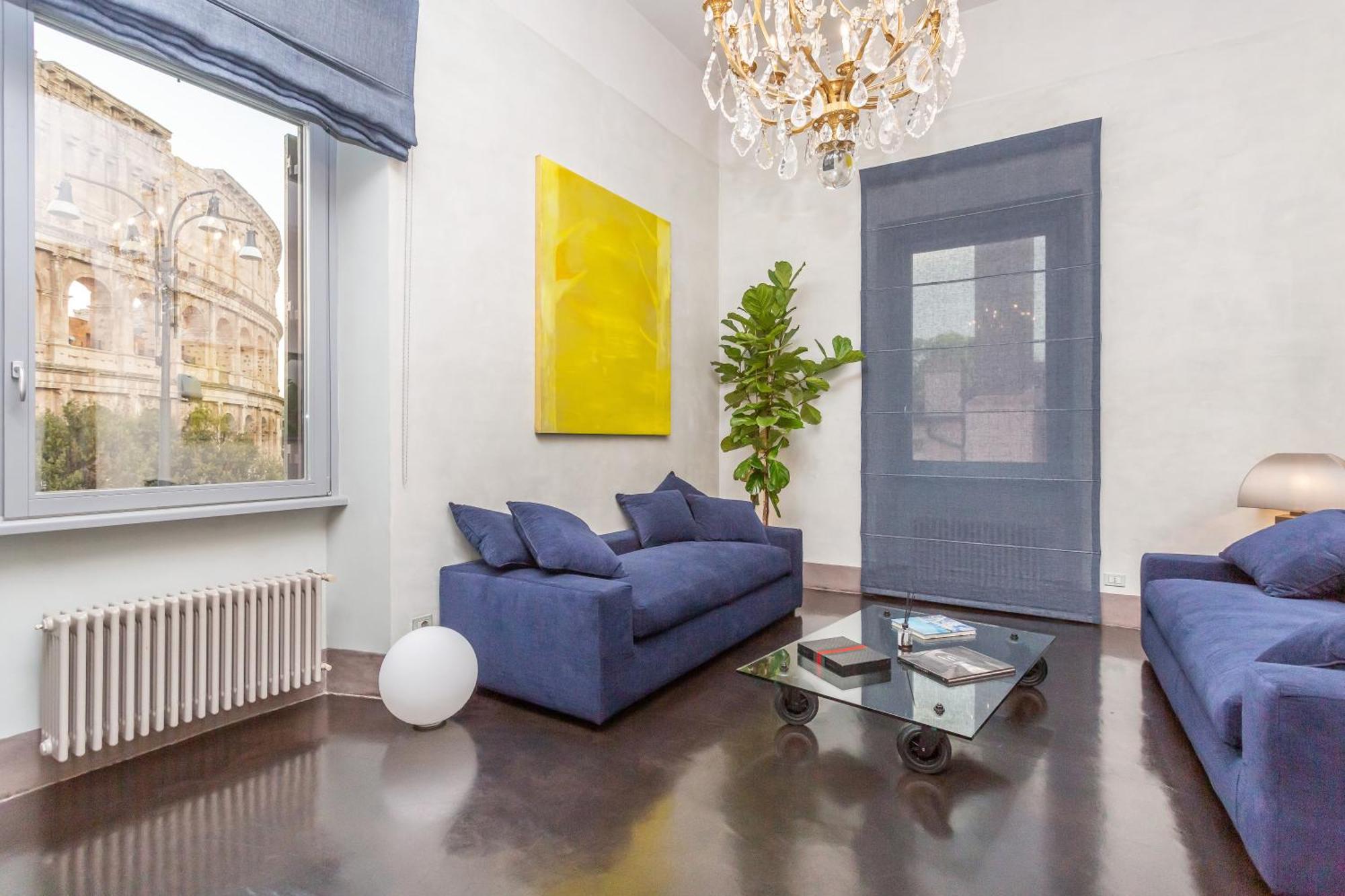 Iconic Apartment With Unique Colosseum View ローマ エクステリア 写真